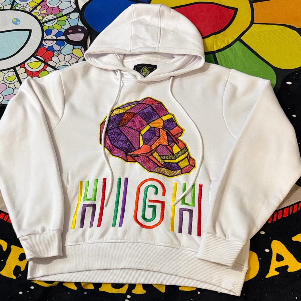 Create 2mrw Skull Hoodie ( Pre-owned )